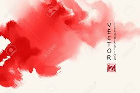 Red butterfly flowers japanese wallpapers | red butterfly. Abstract Ink Background Japanese Style Red Blood White Ink In Water Vector Illustration Royalty Free Cliparts Vectors And Stock Illustration Image 98896996