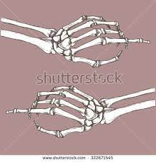 Skeleton Finger Pointing Vector Hand Drawn Illustration Skeleton Finger How To Draw Hands Vector Hand