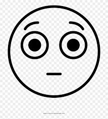 Ever tried teasing your friend this way. Flushed Face Coloring Page Emoji Sonrojado Para Colorear Clipart 4724740 Pikpng