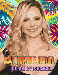 Katherine heigl and josh kelley are expecting their third child. Katherine Heigl Color By Number Saturn And Teen Choice Awards Nominee Inspired Color Number Book For Fans Adults Creativity Gift Clark Greg 9798689425337 Amazon Com Books