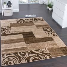 Moderne bilder verarbeiten oft ganze kunstepochen in ihrer gestaltung. Designerteppich Fur Wohnzimmer Inneneinrichtung Teppich Meliert Beige Braun Kaufen Bei Diva Teppich Center