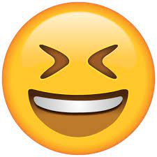 Smiling Face With Tightly Closed Eyes Smile Face Closed Eyes Emoji Faces