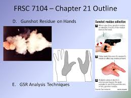 Organic gsr can be detected on the hands up to several hours after discharge despite losses due to evaporation and skin permeation. Chapter 21 Firearms And Tool Marks Ppt Video Online Download