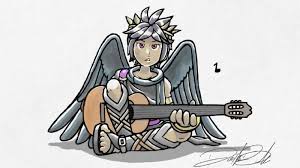 Kid Icarus Uprising Dark Pit S New Album Art By Dj Xiii Deviantart Com On Deviantart