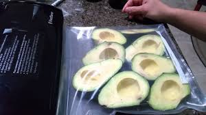 How To Foodsaver Avocados At Peak Freshness Youtube Food Saver Food Saver Vacuum Sealer Campfire Food