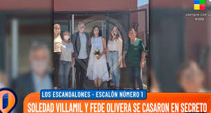 Argentine film and television actress and singer. Soledad Villamil And Federico Olivera Got Married Archyde