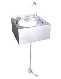 It turns out there is a right way to wash your hands. Hand Wash Basin One Pedal Operated Inox Rvs For Food Industry
