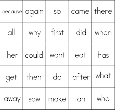 Make your own bingo cards. Sight Word Games Bingo Sight Words Reading Writing Spelling Worksheets
