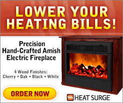 Heat Surge Amish Fireplace As Seen On Tv In 2020 Amish Fireplace Amish Electric Fireplace Portable Electric Fireplace