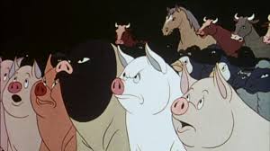 Animal Farm Watch The Film Free Online Snagfilms Pig Illustration Animation Film Farm Animals