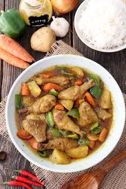 Filipino Style Chicken Curry With Coconut Milk Recipe Curry Chicken Recipes Curry Recipes Curry Chicken