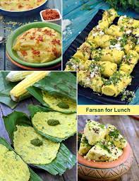 Farsan Recipes For Lunch Popular Indian Snacks For Lunch Recipes Indian Food Recipes Vegetarian Vegetarian Snacks
