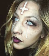 Grab some scary halloween contact lenses and frighten your friends! White Mesh Halloween Contacts Blind Contacts No Pupil Camoeyes Com