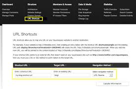 Creating A Url Shortcut Squarespace5