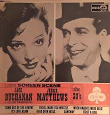 1933 ELSIE RANDOLPH And Jack Buchanan In "Yes Mr Brown" At The Tivoli EUR  8,60