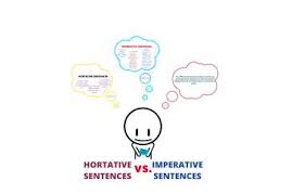 Imperative sentence examples identifying imperative sentences. Hortative Vs Imperative By Diane Edelmon
