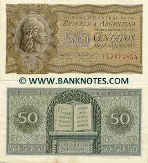 Download 18 royalty free argentina currency symbol vector images. Argentina 50 Centavos 1947 Argentinian Peso Currency Bank Notes Paper Money Banknotes Banknote Bank Notes Coins Currency Currency Collector Pictures Of Money Photos Of Bank Notes Currency Images Currencies Of The World