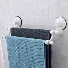 We believe in helping you find the product that is right for you. 18 5 Suction Cup Wall Mounted Bathroom Towel Rail Holder Storage Racks 2 Bars Home Improvement Towel Racks