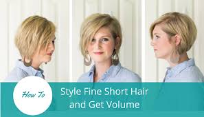 Short and attractive undercut hairstyles have become so popular and trendy these days among fashionable men. How To Style Fine Short Hair And Get Volume Collected Living Design