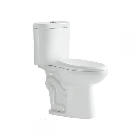 ชักโครกสองชิ้น รุ่น AQ79555/9312-PR สีขาว Rasland