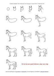 Afbeeldingsresultaat Voor Leren Tekenen Kinderen Paard Tekeningen Dieren Tekenen Tekenen