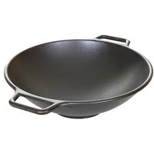 Amazon Com Lodge Pro Logic P14w3 Cast Iron Wok Black 14 Inch Kitchen Dining Cast Iron Wok Best Wok Wok
