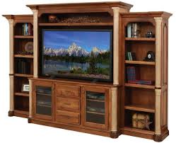 Jefferson Solid Wood Entertainment Center Wood Entertainment Center Home Entertainment Centers Wall Entertainment Center