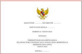 Doc panitia pemilihan ketua rw 10 dulur farhan academia edu. Contoh Sk Panitia Pilkades Terbaru Ms Word Media Brita Rakyat