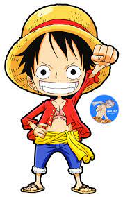 Chibi Luffy Render By Aaliez One Piece Wallpaper Iphone Chibi Luffy Chibi Wallpaper