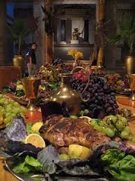 Grind boiled and cored pears with pepper, cumin, honey, passum, garum, and a bit of oil. Roman Feast On The Set Of Roman Mysteries Season Two At Boyana Studios Bulgari Halloween Costumes For Teens Costumes For Teens Diy Halloween Costumes For Kids