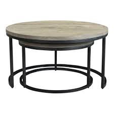 Alibaba.com offers 3,814 round coffee table set products. Drey Round Nesting Coffee Tables Set Of 2 Products Moe S Wholesale