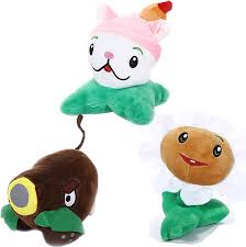 Amazon.com: 3 PCS PVZ Plush Plants Sets Toys Cattail, Coconut Cannon,  Marigold, Plant Figure Doll, Great Gift for Christmas, Birthday New : Toys  & Games