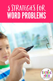 Strategies For Math Problem Solving Teaching Math And More In 2020 Teaching Math Math Activities Elementary Math Problem Solving