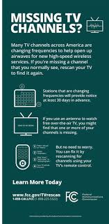 your tv stations may change frequencies