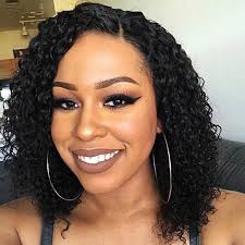 Everyday hairstyles for short curly hair: Pin On Black Wigs