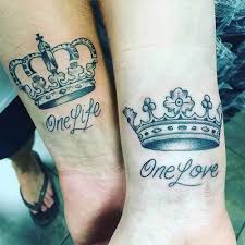 For some it may mean something like a king (or queen) even in death. 45 Best King And Queen Tattoos Cool Design Ideas 2021 Guide