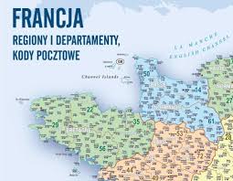 Zestawienie przedstawia podział administracyjny francji na regiony i departamenty, dwa najwyższe szczeble administracji. Francja Mapa Scienna Kodowa Kody Pocztowe 179 90 Zl Allegro Pl Raty 0 Darmowa Dostawa Ze Smart Czerwionka Leszczyny Stan Nowy Id Oferty 8902777063