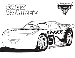 Cars 3 Cruz Ramirez Coloring Page - Get Coloring Pages