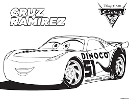 Cruz ramirez coloring page