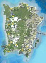 The above map of penang hill shows just the very top of the hill with the penang hill train top station in the middle of the map. Penang Island Google Map Download Scientific Diagram