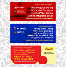 Ub Sediakan Fasilitas Paket Kuota Khusus Dari Telkomsel Im3 Ooredoo Xl Axiata Dalam Masa Tanggap Darurat Covid 19 Fakultas Ilmu Budaya