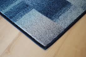 Als läufer, teppiche oder auslegware. Karo Patchwork Teppich Umkettelt Blau Nach Mass Teppich Janning
