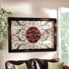 Harper Medallion Metal Wall Plaque Metal Wall Plaques Metal Wall Decor Iron Wall Art