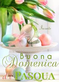 Immagini e frasi nuove per augurare il buongiorno buona domenica, a tutti gli amici cari, su facebook ! Incanto Buona Domenica Di Pasqua Facebook