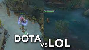 Dota 2>hon>lol lol is for starters and those who prefer an easier game. Dota 2 Vs Lol Comparacao Grafica 60fps Youtube