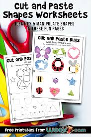 cut and paste shapes worksheets woo jr kids activities children s publishing