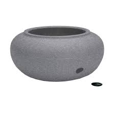With a durable construction, this hose reel is built to last and look great on any patio, garden, or landscape. Hc Companies 21 Decorative Plastic Outdoor Garden Hose Storage Pot Granite Target