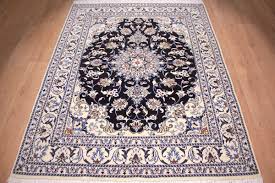 Teppich und teppichboden säubern und. Orientteppich Nain Perser Teppich Blau Bei Etfa