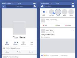 Facebook Mobile Feed Profile Mockups Facebook Post Mockup Social Media Mockup Facebook Mockup