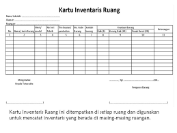 Seperti sanggup dilihat pada gambar kib a (di atas), bentuknya yaitu tabel. Inventaris Adalah Katapos